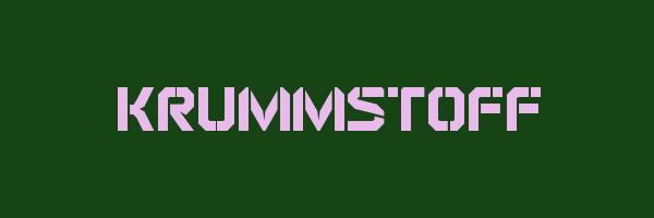 KRUMMSTOFF Logo