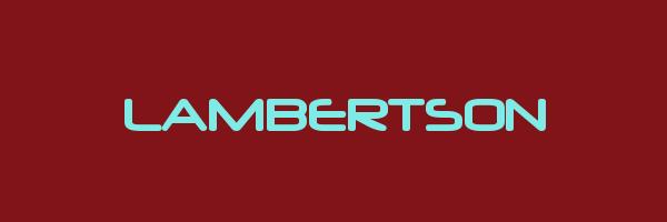 LAMBERTSON Logo
