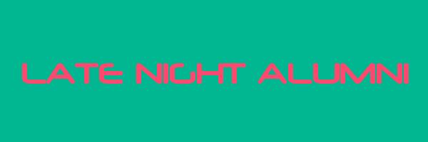 LATE NIGHT ALUMNI Logo
