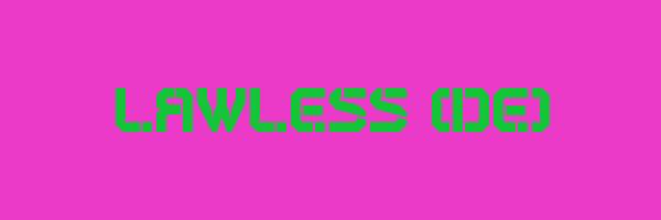 LAWLESS (DE) Logo