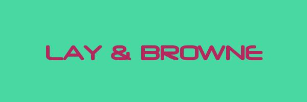 LAY & BROWNE Logo