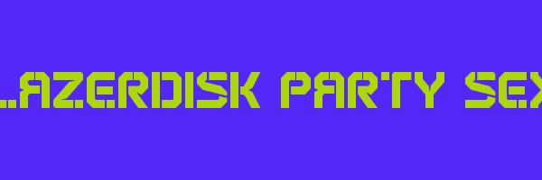LAZERDISK PARTY SEX Logo