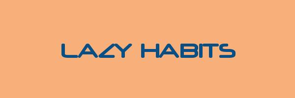 LAZY HABITS Logo