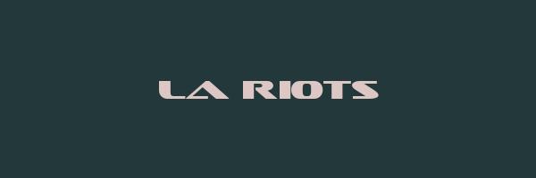 LA RIOTS Logo