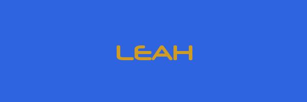 LEAH Logo