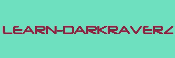 LEARN-DARKRAVERZ Logo