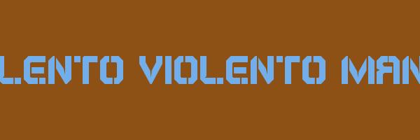 LENTO VIOLENTO MAN Logo