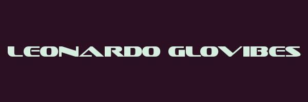 LEONARDO GLOVIBES Logo