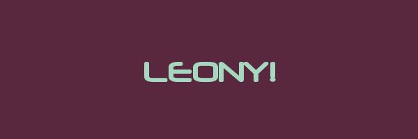 LEONY! Logo