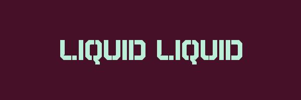 LIQUID LIQUID Logo