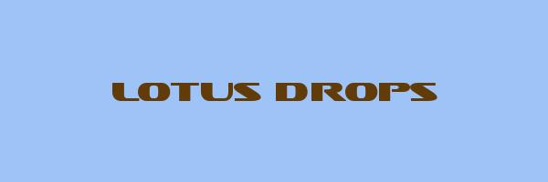 LOTUS DROPS Logo