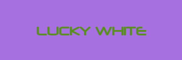 LUCKY WHITE Logo