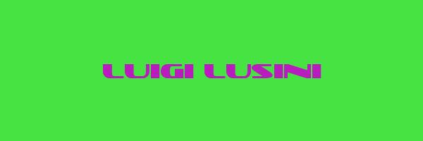 LUIGI LUSINI Logo