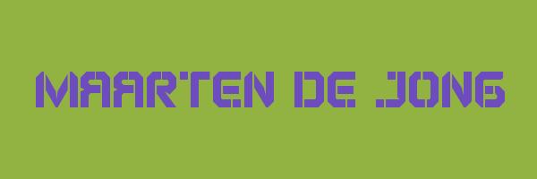 MAARTEN DE JONG Logo