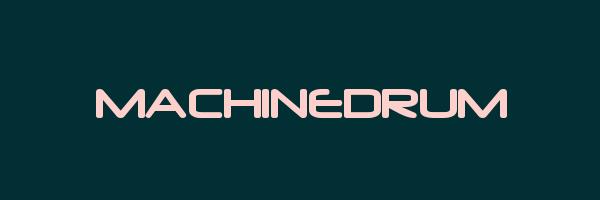 MACHINEDRUM Logo