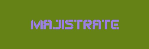 MAJISTRATE Logo