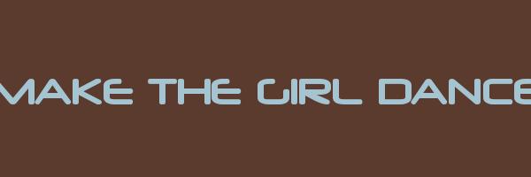 MAKE THE GIRL DANCE Logo