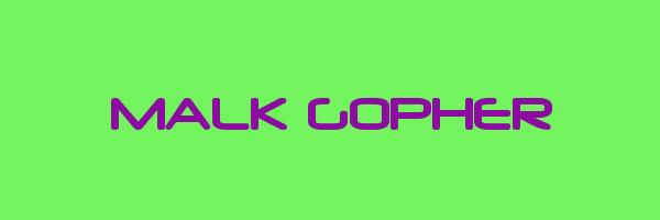 MALK GOPHER Logo