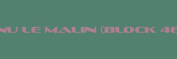 MANU LE MALIN (BLOCK 46 FR) Logo