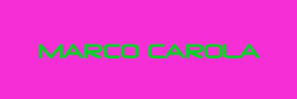 MARCO CAROLA Logo