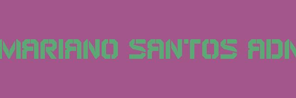MARIANO SANTOS ADN Logo