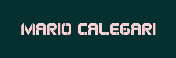 MARIO CALEGARI Logo