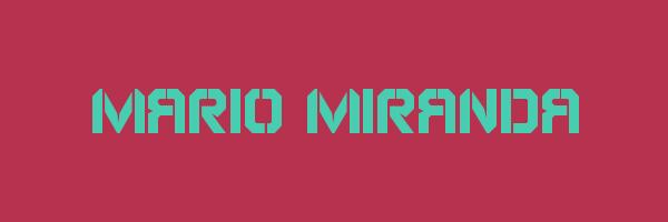 MARIO MIRANDA Logo
