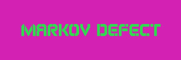 MARKOV DEFECT Logo