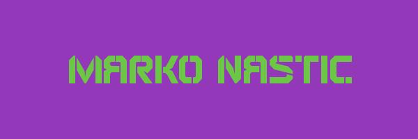 MARKO NASTIC Logo