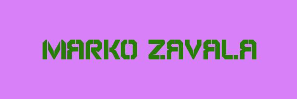 MARKO ZAVALA Logo