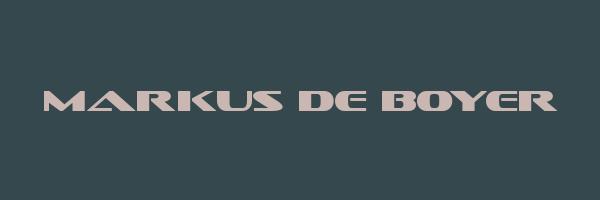 MARKUS DE BOYER Logo