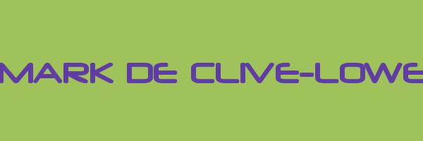 MARK DE CLIVE-LOWE Logo