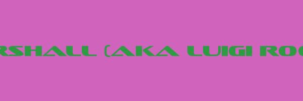 MARSHALL (AKA LUIGI ROCCA) Logo