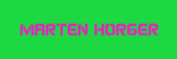MARTEN HORGER Logo