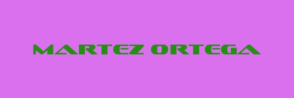 MARTEZ ORTEGA Logo