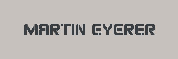 MARTIN EYERER Logo