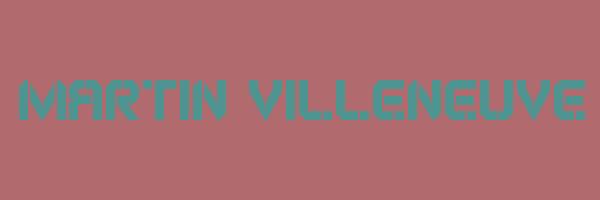 MARTIN VILLENEUVE Logo