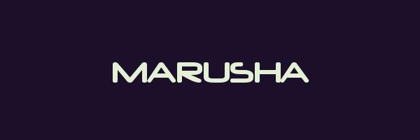 MARUSHA Logo