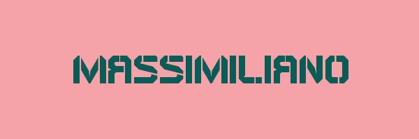 MASSIMILIANO Logo