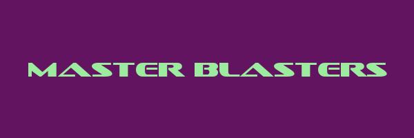 MASTER BLASTERS Logo