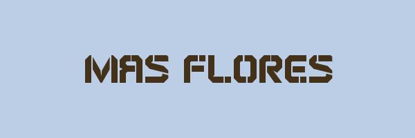 MAS FLORES Logo