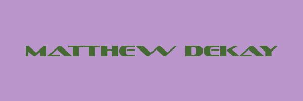 MATTHEW DEKAY Logo