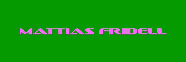 MATTIAS FRIDELL Logo