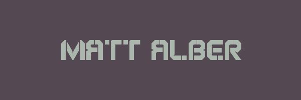 MATT ALBER Logo
