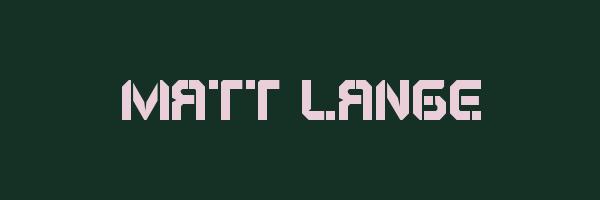 MATT LANGE Logo