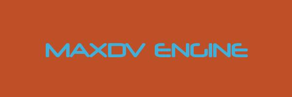 MAXDV ENGINE Logo