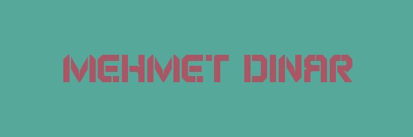 MEHMET DINAR Logo