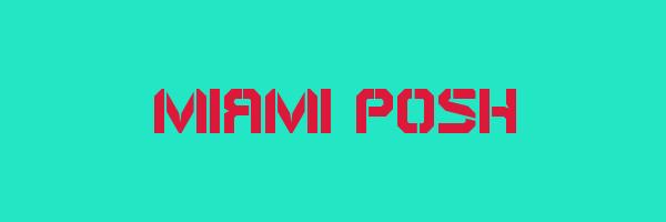 MIAMI POSH Logo