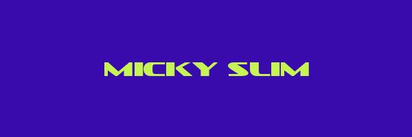 MICKY SLIM Logo