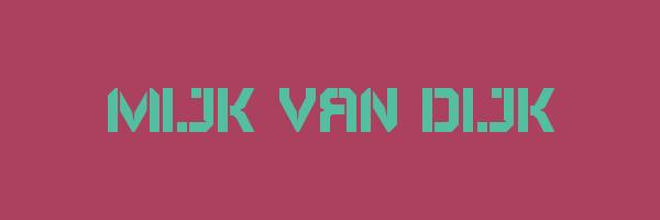 MIJK VAN DIJK Logo